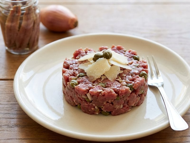 Piedmontese steak tartare