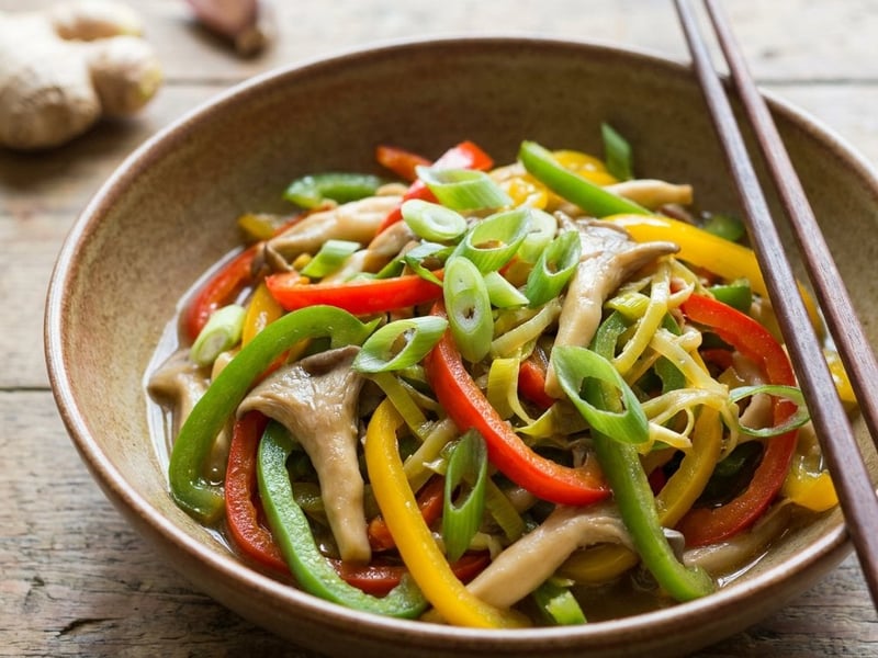 Zeleninové stir fry