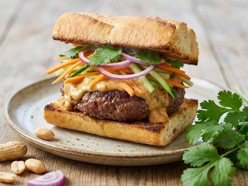 Asijský burger