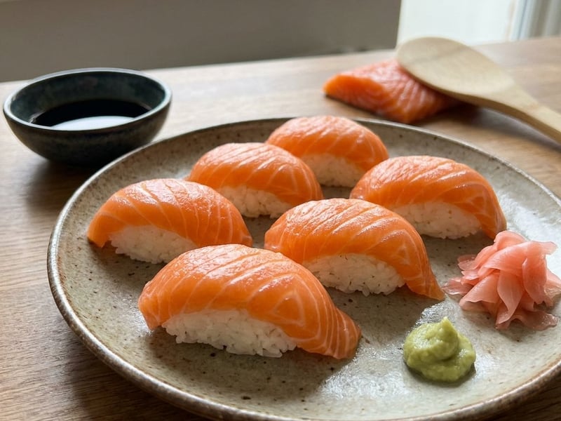 Sake nigiri - salmon nigiri