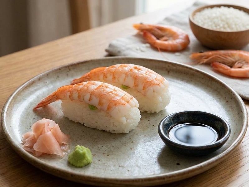 Ebi nigiri - nigiri z krevety
