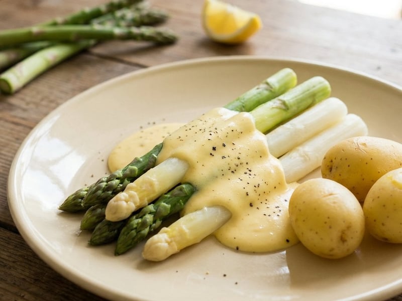 Asparagus with Hollandaise Sauce