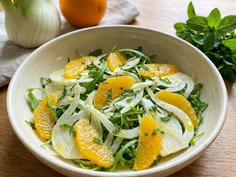 Fennel salad with orange