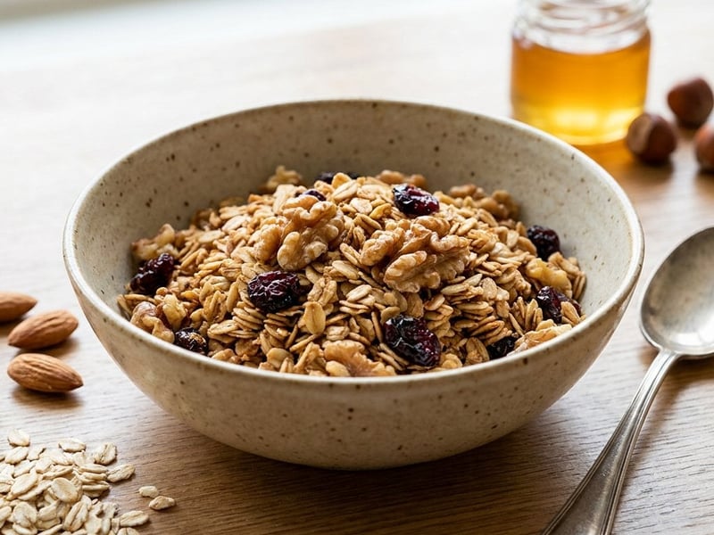 Homemade Baked Muesli