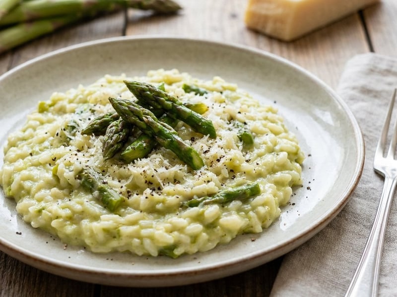 Asparagus Risotto