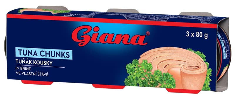 Giana Tuňák kousky ve vlastní šťávě Pack