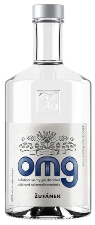 Žufánek OMG Gin 45% vol.