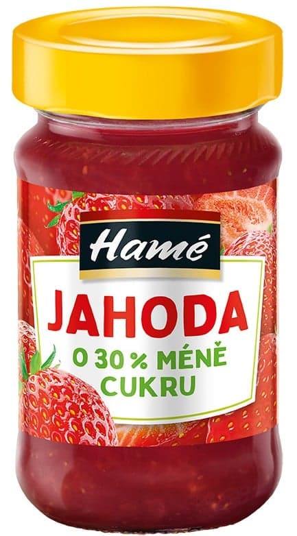 Hamé Strawberry jam with reduced sugar content