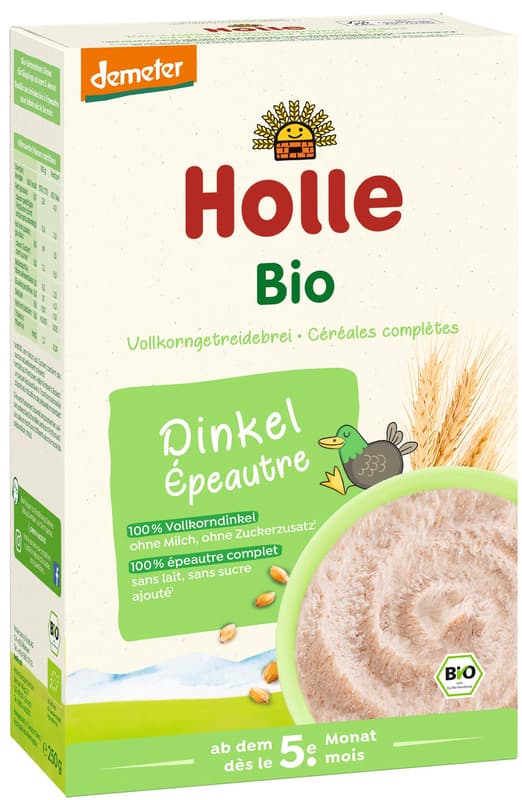 Holle BIO Spelled porridge suitable from 4th month