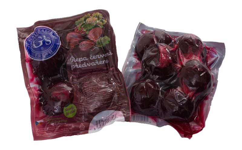 Pre-cooked beetroot, pack