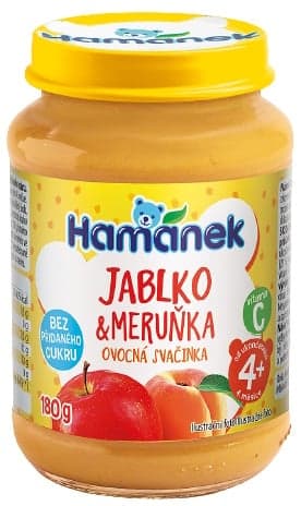 Hamánek Unsweetend fruit snack apricot