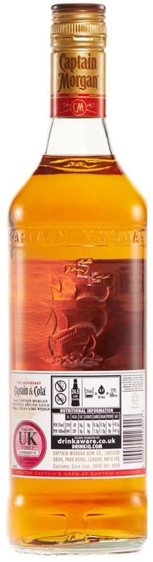 Captain Morgan Spiced Gold 35% obj.