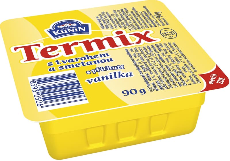 Mlékárna Kunín Termix vanilka