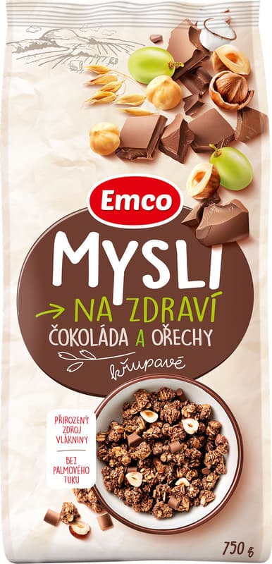 Emco Think Health Crunchy Chocolate and Nuts