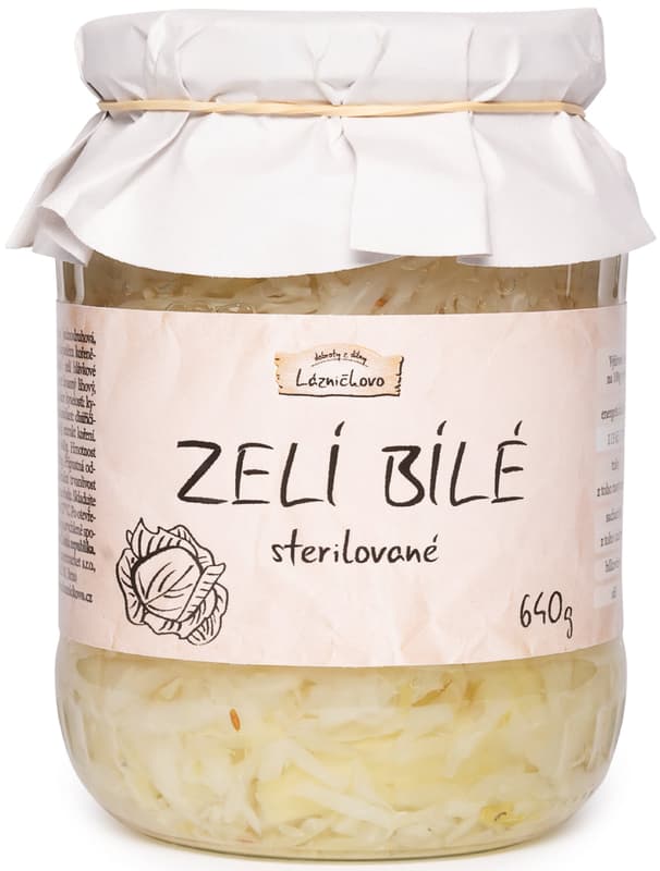 Lázničkovo white cabbage in sweet pickle