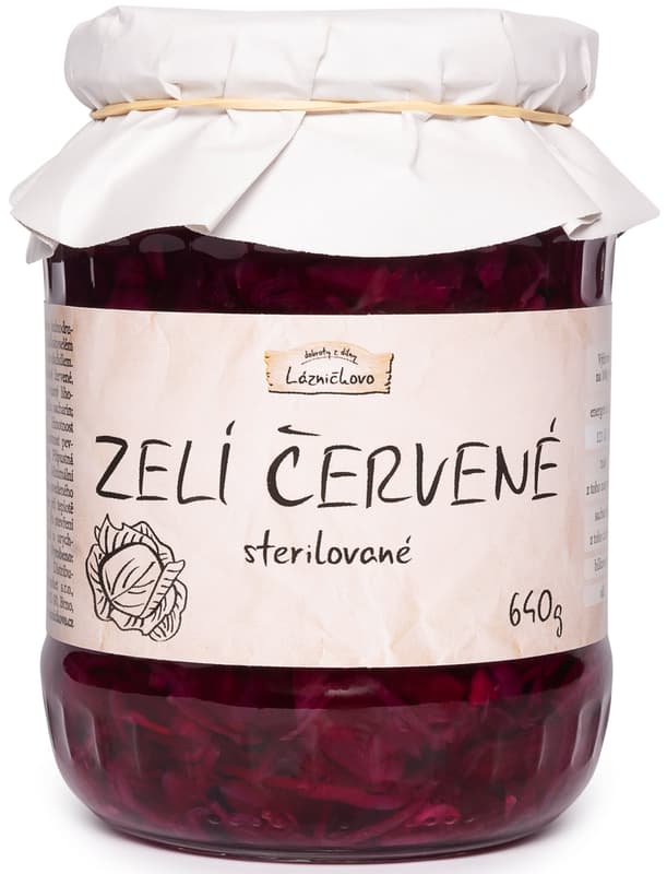 Lázničkovo Red cabbage bath in sweet and sour pickle