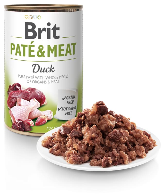 Brit Paté & Meat Duck pro psy