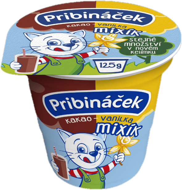 Pribináček Mixík dessert cocoa-vanilla