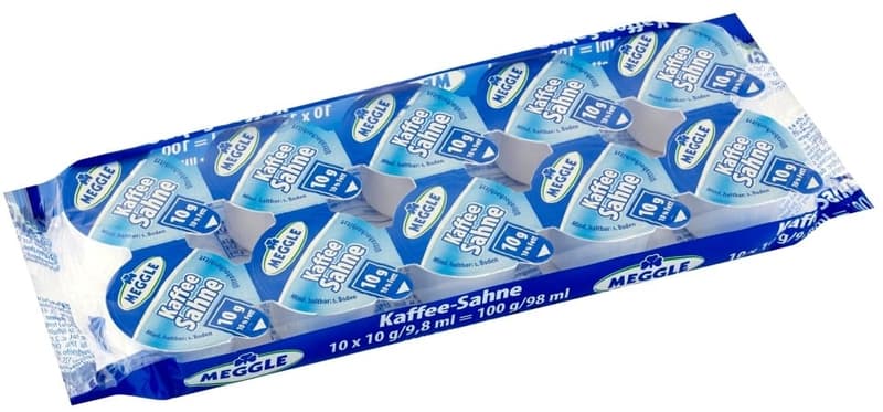 Meggle Coffee cream 10x10ml,'name', 