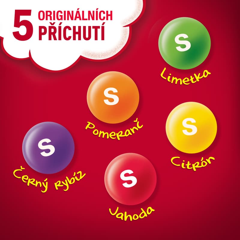 Skittles Ovocné žvýkací bonbóny