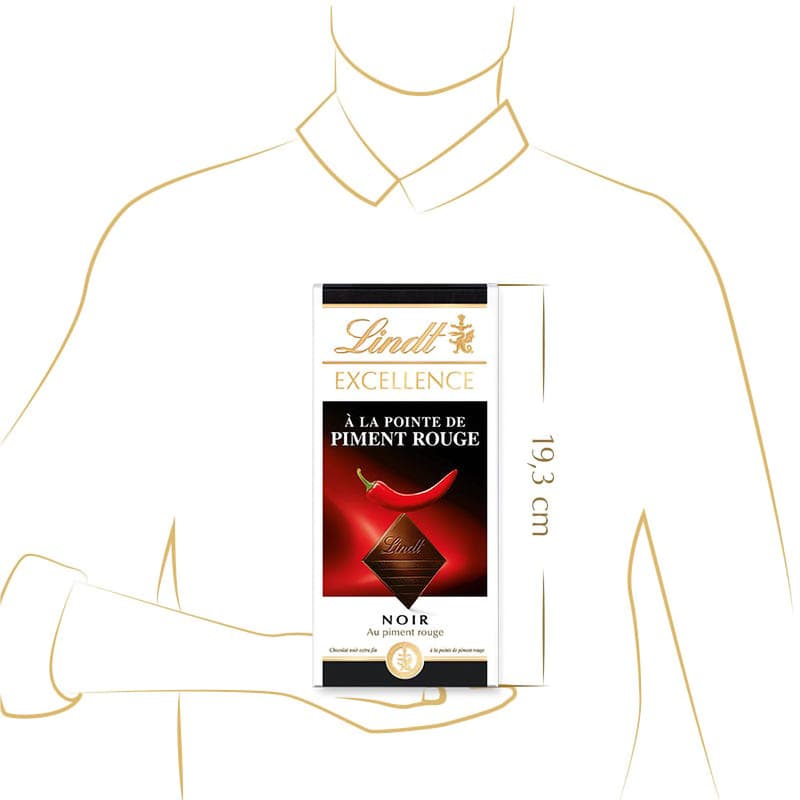 Lindt Čokoláda EXCELLENCE Hořká s chilli extraktem