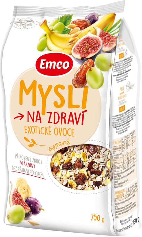 Emco Think Health Sprinkled Exotic Fruit