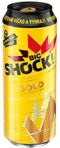 Big Shock! Gold energetický nápoj plech