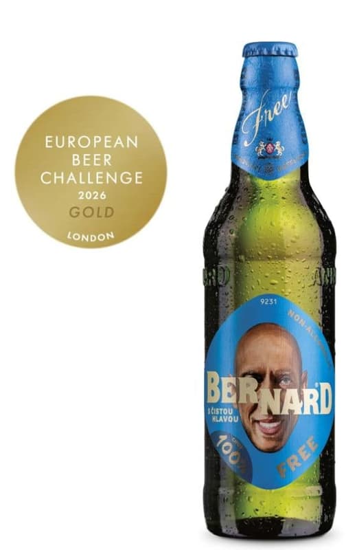 Bernard Free nealkoholické světlé pivo