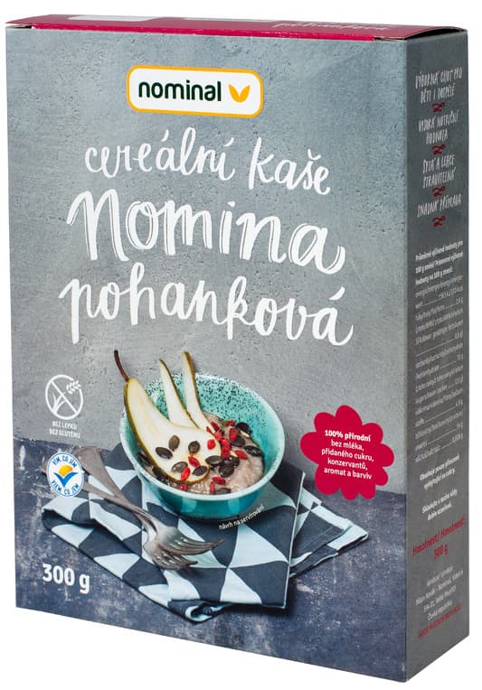NOMINAL Nomina buckwheat cereal porridge