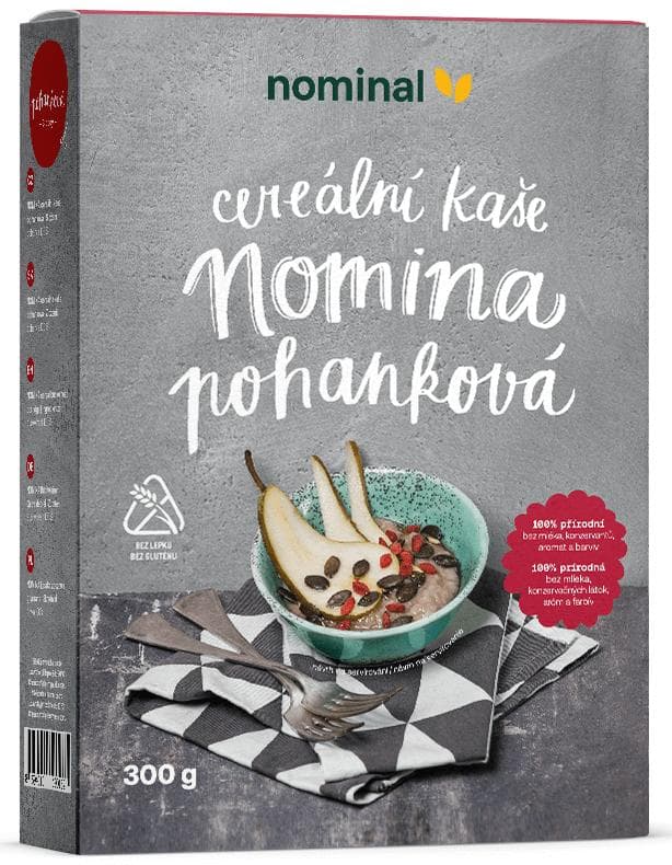 NOMINAL Nomina buckwheat cereal porridge