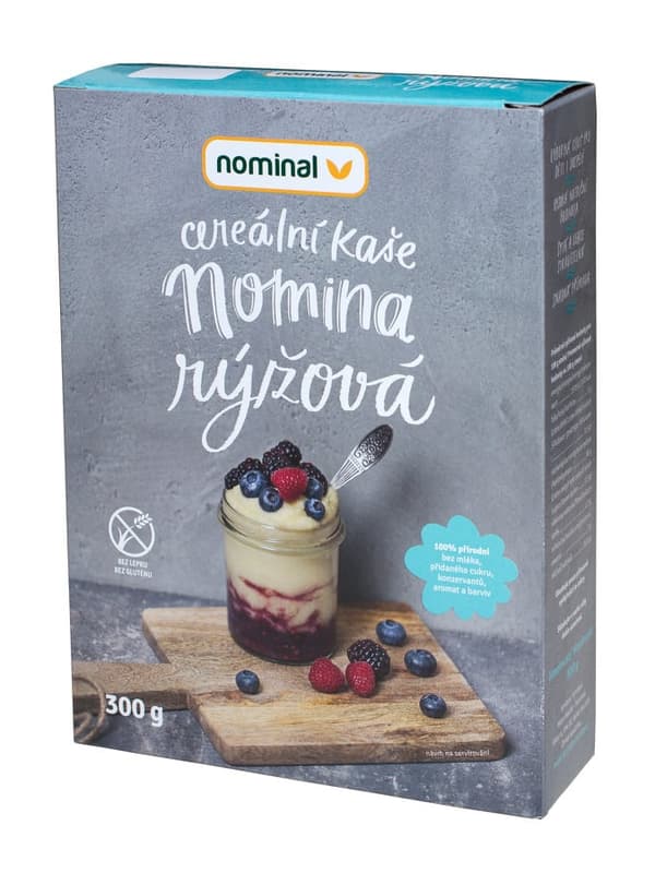 NOMINAL Nomina rice cereal porridge