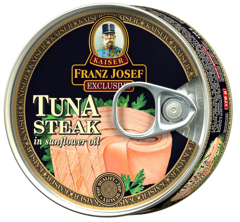 Franz Josef Kaiser Tuna steak in sunflower oil