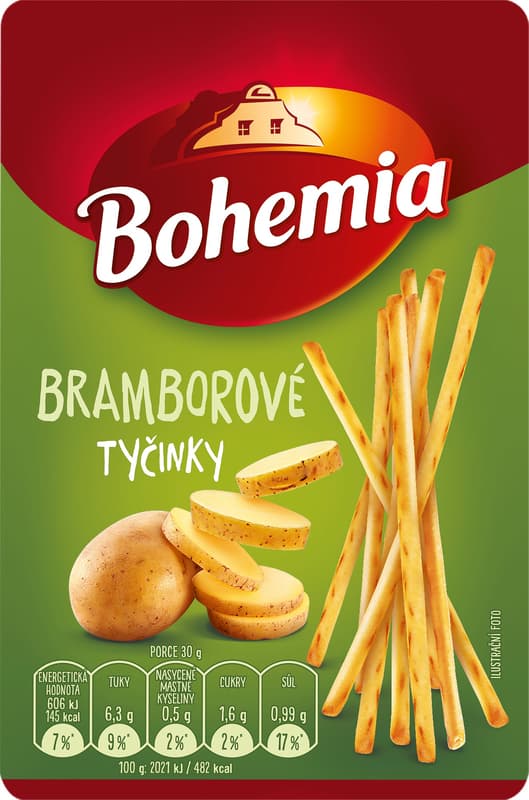 Bohemia bramborové tyčinky
