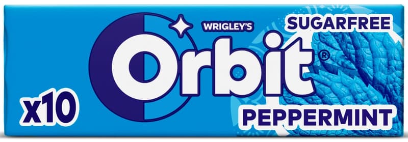 Wrigley's Orbit Peppermint Sugar Free Chewing Gum