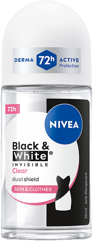 Nivea Invisible Black & White Clear ball antiperspirant
