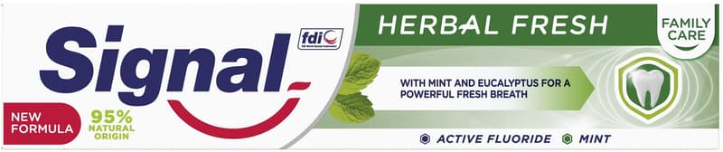 Signal Family Care Herbal Fresh Toothpaste