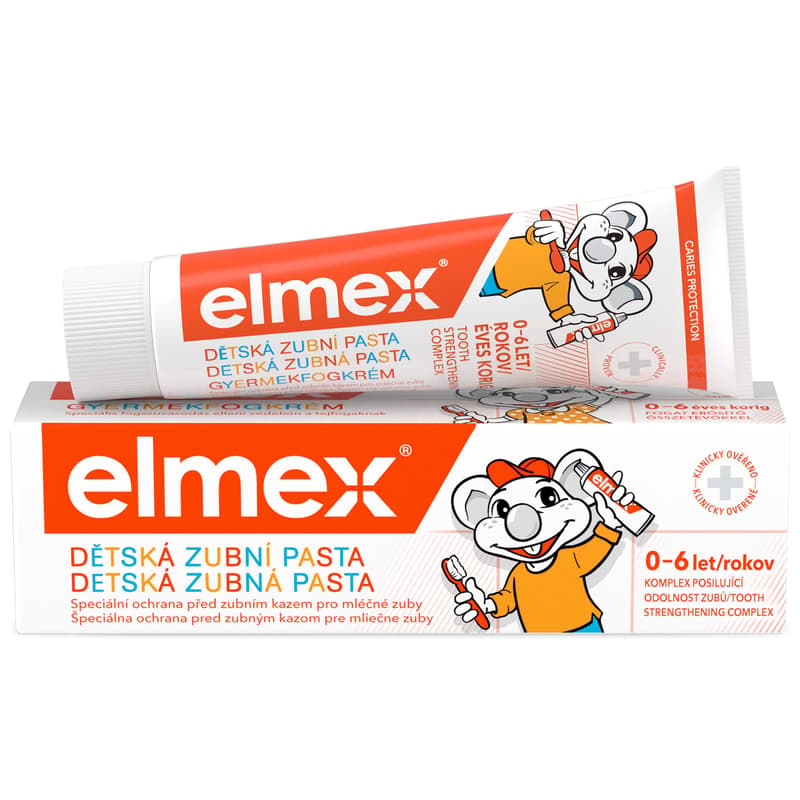 Elmex Toothpaste for kids red 0–6 years