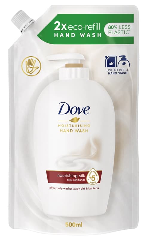 Dove supreme fine silk beautifying creamy liquid soap
