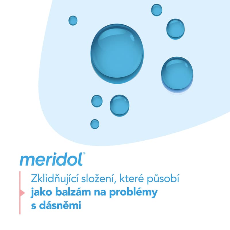 Meridol Mouthwash without alcohol