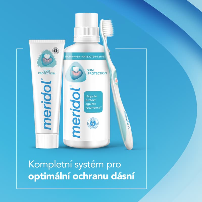 Meridol Mouthwash without alcohol