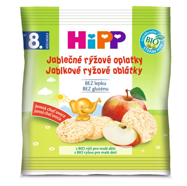 HiPP BIO Apple rice wafers