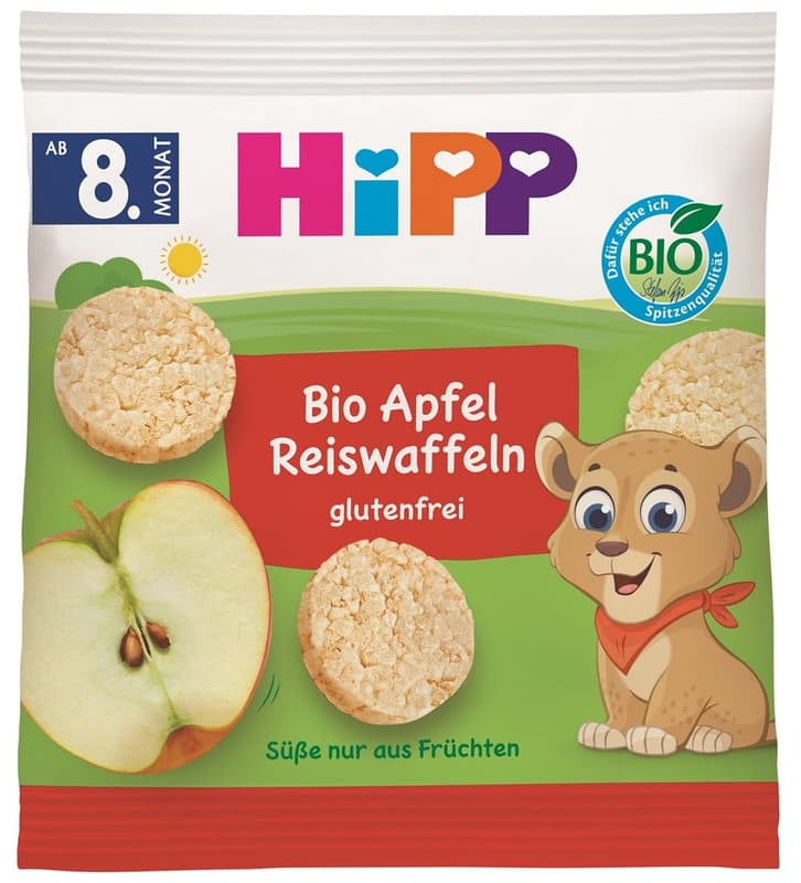 HiPP BIO Apple rice wafers