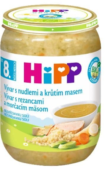 HiPP BIO Broth with noodles and turkey meat