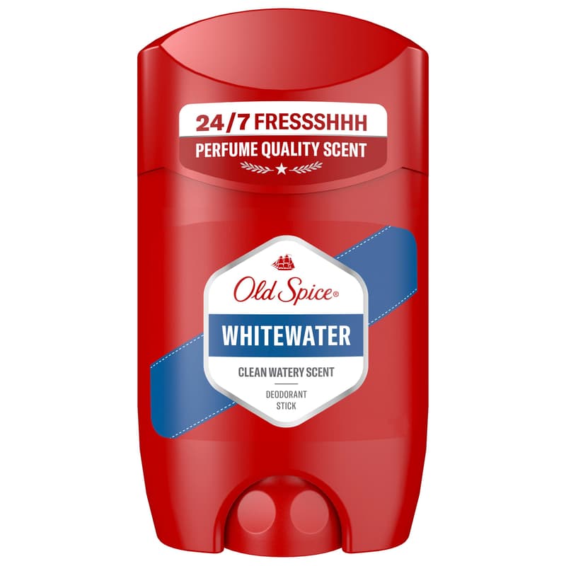 Old Spice Whitewater tuhý deodorant pro muže se svěží vůní