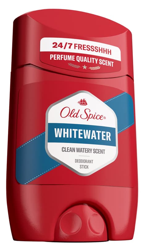 Old Spice Whitewater tuhý deodorant pro muže se svěží vůní