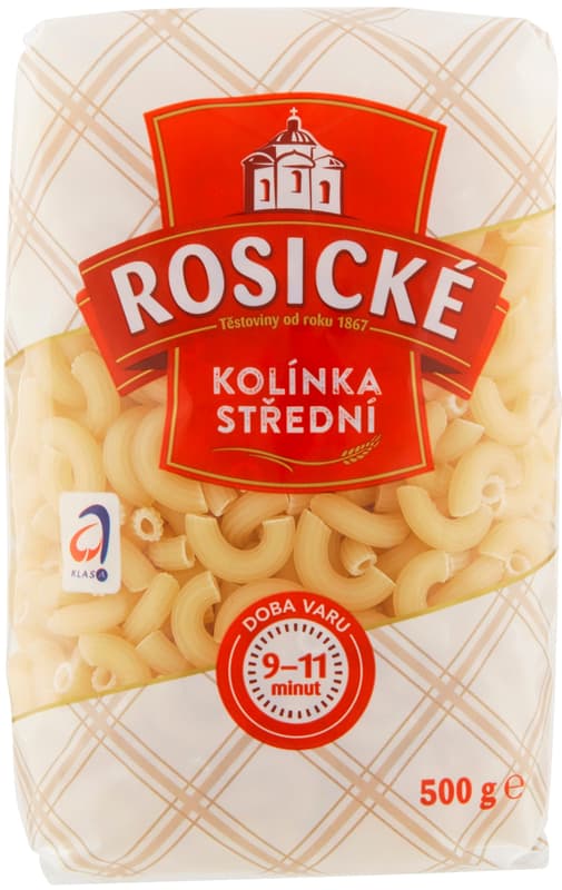 Rosické těstoviny Macaroni egg-free