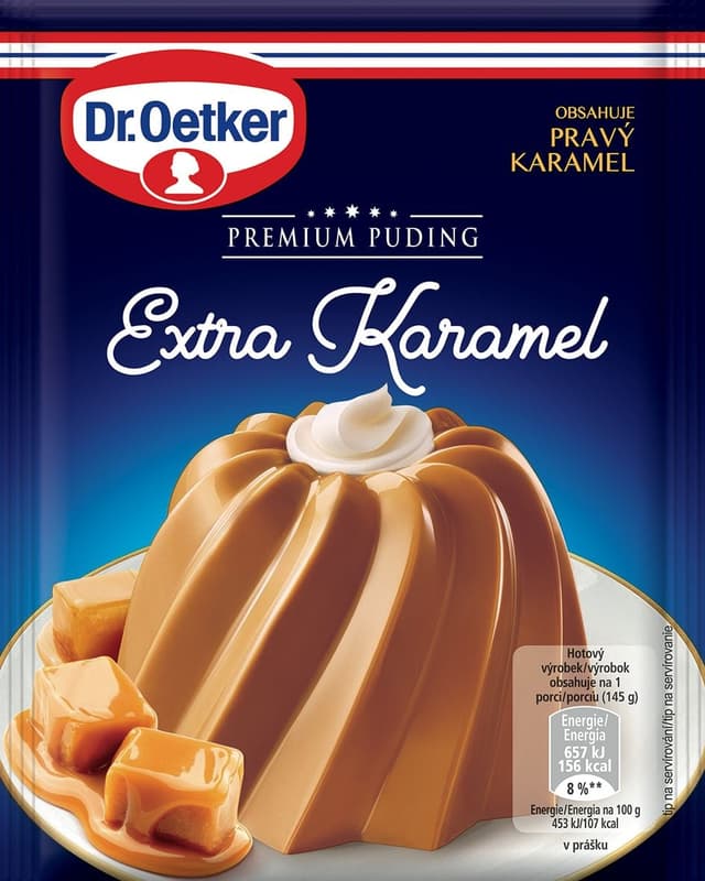 Dr.Oetker Premium pudding extra caramel