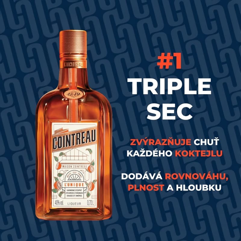 Cointreau Pomerančový likér 40% obj.