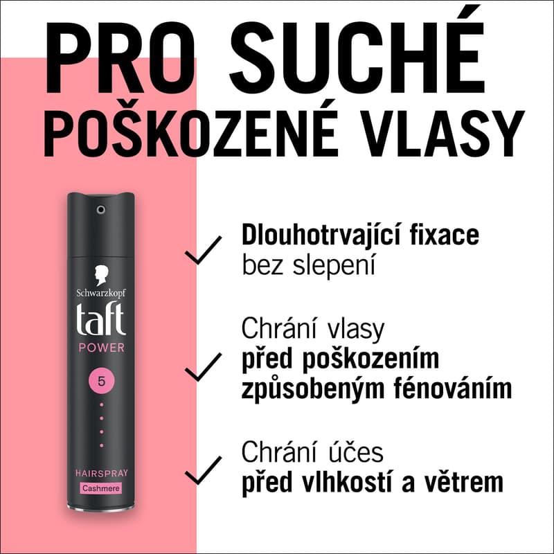 Taft Power Lak na vlasy 5–Mega Strong