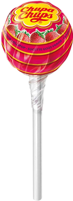 Chupa Chups lollipop with fruit flavor mix